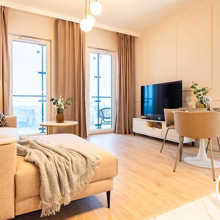 Apartamentysnu, Wola Tower Z Parkingiem Варшава Екстер'єр фото