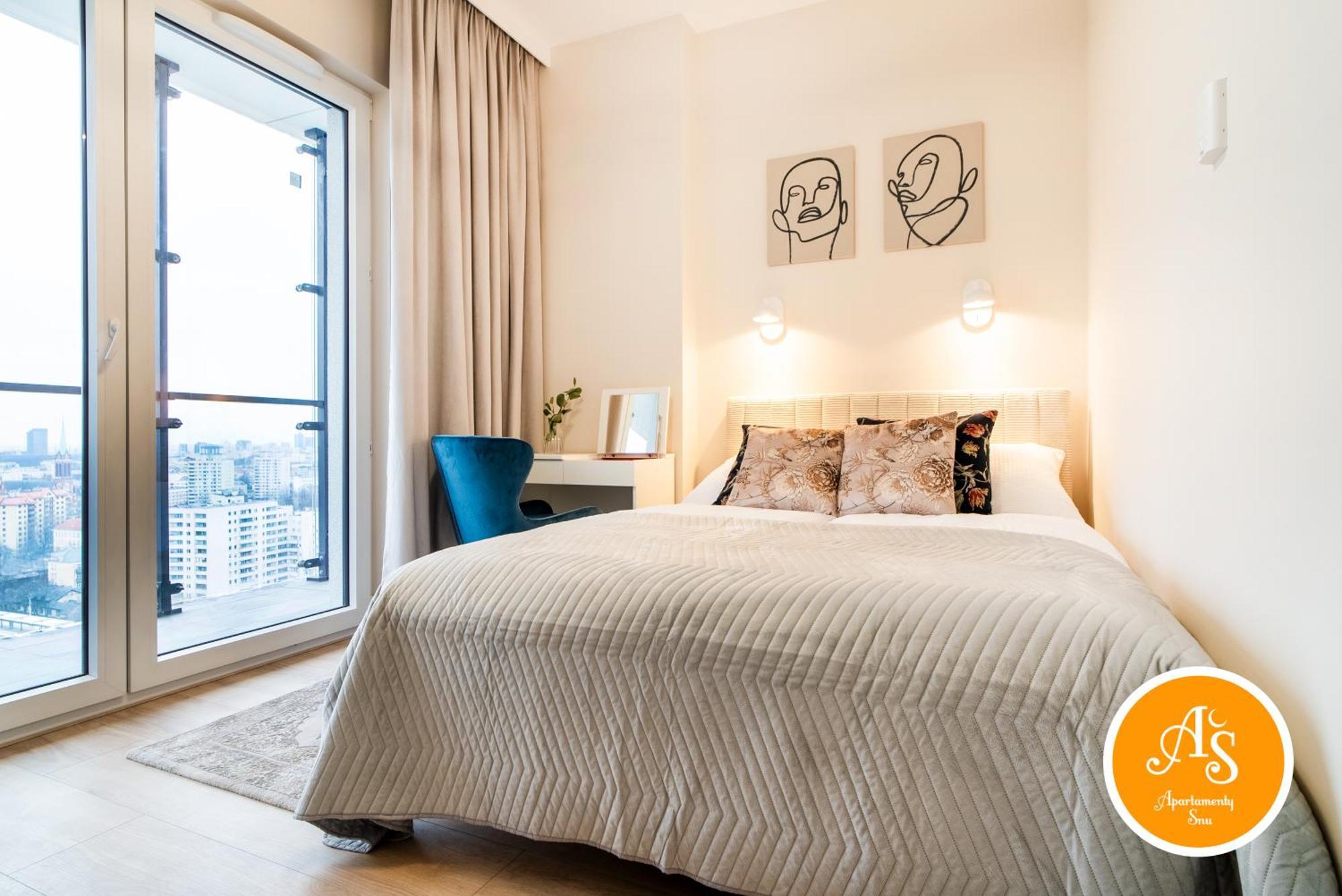 Apartamentysnu, Wola Tower Z Parkingiem Варшава Екстер'єр фото
